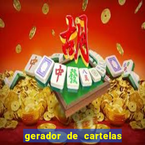 gerador de cartelas de bingo 1 a 99